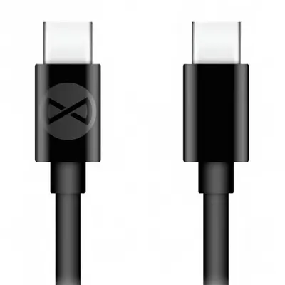 Cablu Date si Incarcare USB-C - USB-C Forever, 60W, 1m, Negru
