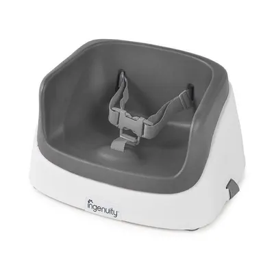 Inaltator scaun masa, Ingenuity, SmartClean, Cu centura in 3 puncte, 6 luni+, Gri