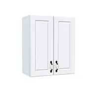 Corp superior 60. cu 2 usi Zebra MDF alb drept