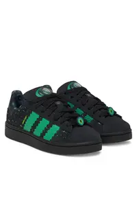 Pantofi sport copii - Originals Minecraft - piele naturala - negru