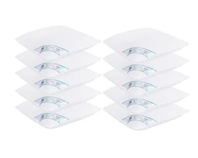 Pachet 10 Perne Medicinale Hipoalergenice SomnART 70x70cm, HypoallergenicMed, matlasate, lavabile la 95 de grade, fermitate medie spre tare