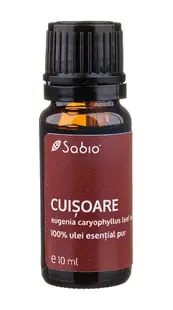 Ulei esential de cuisoare (eugenia caryophyllus), 10ml, Sabio