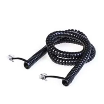 Telephone Cordnstecher 6/4 4,8m Black Cavo Nero 4p - 4,8m