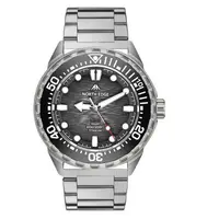 Ceas Solar NORTH EDGE TRITON-TI Diver, Titan, Bezel Ceramic, 300M, 45.9mm