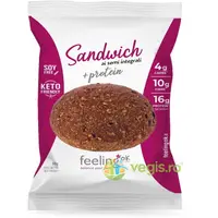Chifla Proteica cu Seminte Integrale Low-Carb, Keto, fara Zahar 50g