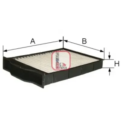 Filtru, aer habitaclu SOFIMA S 3132 C