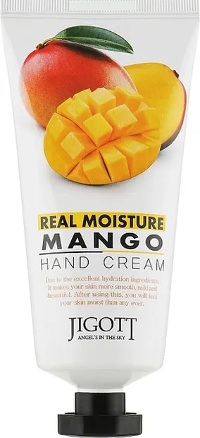 Jigott Real Moisture Cremă de mâini Mango, 100 ml