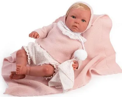 Papusa bebe Asi Real Reborn - Vera, 46 cm