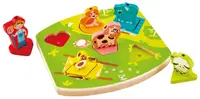 Puzzle din lemn Hape - Ferma muzicala
