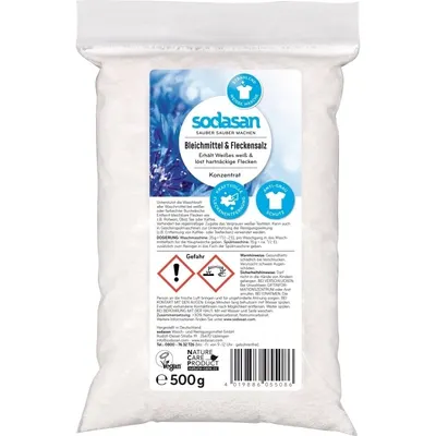 Inalbitor pe baza de oxigen pentru pete ecologic (punga) 500g Sodasan