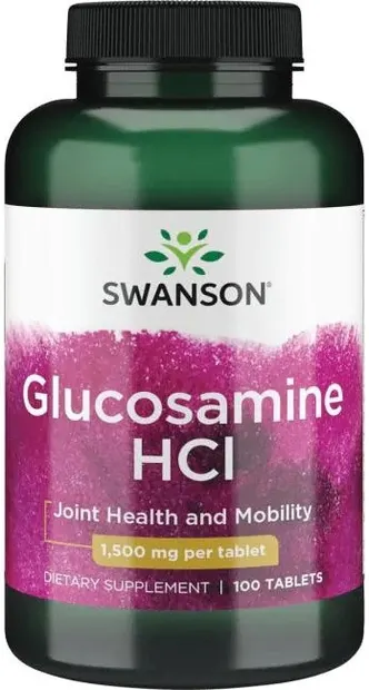 Glucosamine HCl, 1500 mg, 100 tablete, Swanson