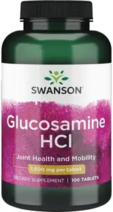 Glucosamine HCl, 1500 mg, 100 tablete, Swanson