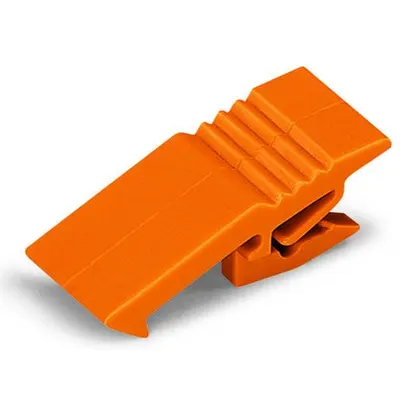 Locking lever; orange