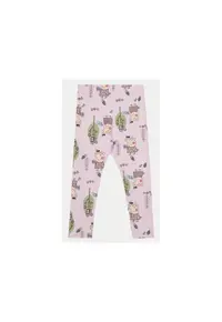Pantaloni fete - 304718519 - Bumbac - Roz - Roz