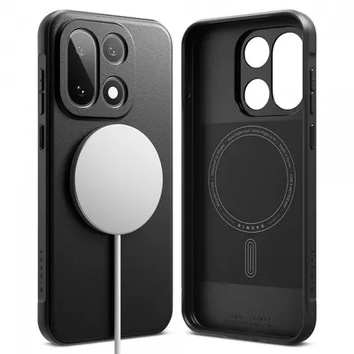 Husa MagSafe pentru OnePlus 15, Ringke, Onyx, Neagra