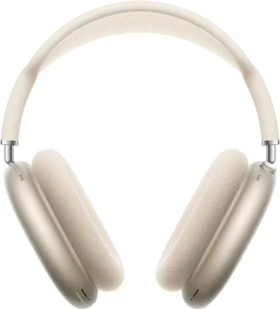 Căști cu microfon Apple - AirPods Max, ANC, Starlight