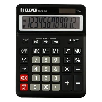 Calculator Eleven - CDC120BK, negru