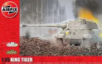 Model de asamblat Airfix Militari: Tancuri - King Tiger