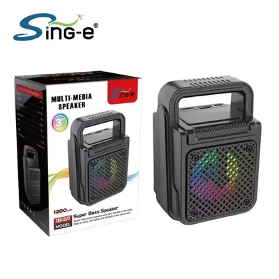 Boxă Portabilă Bluetooth Wireless ZQS-1372,EN GROSS