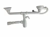 B731V Sifon universal pentru chiuveta dubla 1 1/2