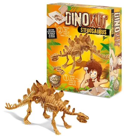 Set de joaca cu dinozaur Buki Dinosaurs - Stegosaurus