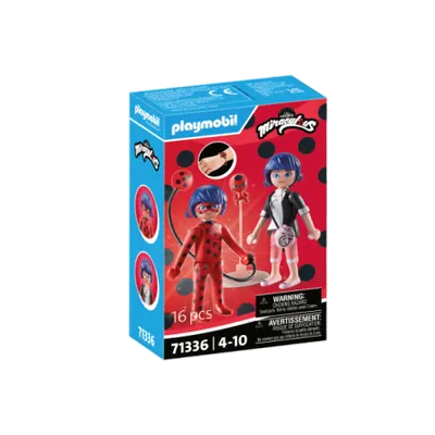 Playmobil-Miraculous Marinette si Ladybug