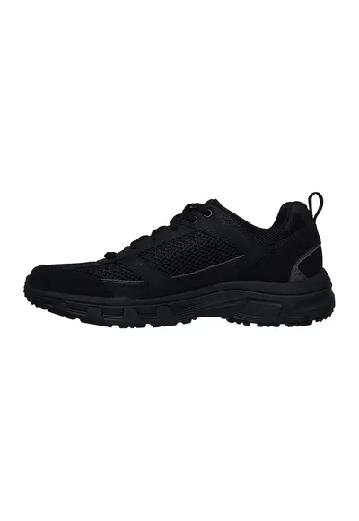 Pantofi sport cu insertii din piele Oak Canyon - Negru