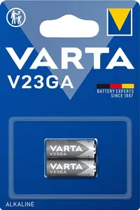 Baterii alcaline VARTA - V23GA, 12V, 2 buc.