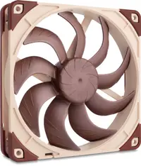 Ventilator Noctua – NF-A14x25 G2 PWM, 140 mm, bej/maro