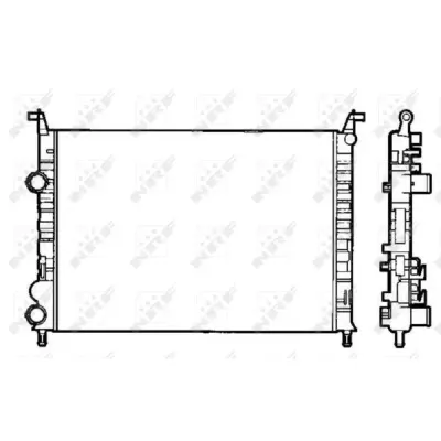 Radiator, racire motor NRF 58195