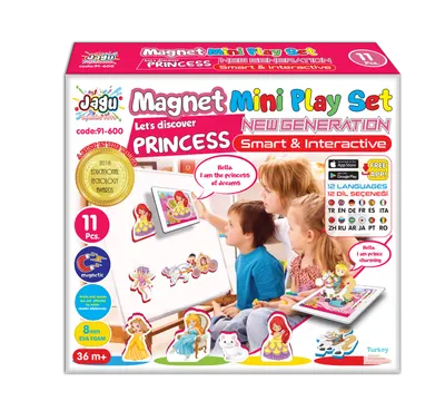 Joc magnetic Prințese - Set de 11 magneți