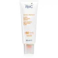 RoC Soleil Protect Anti Wrinkle Smoothing Fluid fluid protecție împotriva îmbătrânirii pielii SPF 50 50 ml