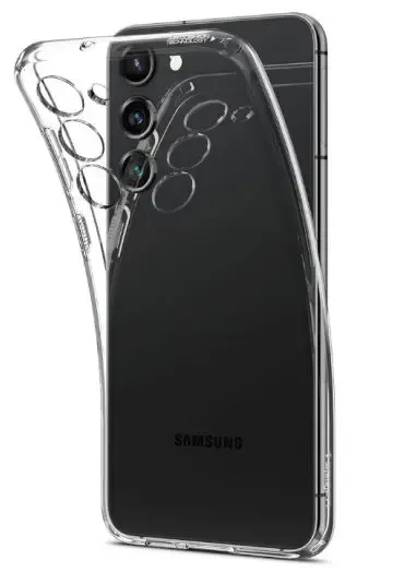 Husa Protectie Spate Spigen Liquid Crystal ACS05708 pentru Samsung Galaxy S23 S911 (Transparent)
