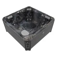 Minipiscina jacuzzi 5 persoane Wellis,Midnight Canyon, 42 jeturi hidromasaj, WiFi, sistem audio, 200 200 cm, Wellis Budapest Life Deluxe
