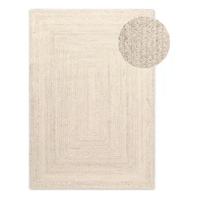 Covor crem reversibil/țesut manual din iută 160x230 cm Juno – Hanse Home