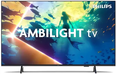 Smart TV Philips - 50PUS8010/12, 50'', DLED, 4K, AMBILIGHT 3, negru