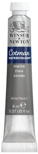 Vopsea de acuarelă Winsor & Newton Cotman Cotman Watercolour Paint - Pewter Grey, 8 ml