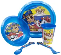 Set pentru masă Stor - Paw Patrol, ceașcă, bol, farfurie și tacâmuri