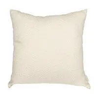 Perna decor PLUSH 45x45 cm, bej, fermoar