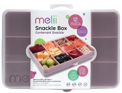 Cutie cu mâncare pentru copii Melii - Roz