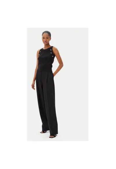Pulover dama ACMA001879 - Viscoza/Nylon - Negru - Negru