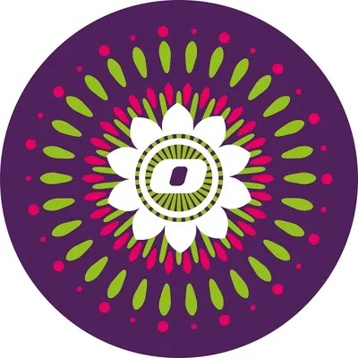 Autocolante pentru roți Nikidom Roller UP - Mandala
