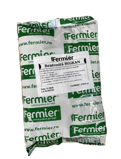 Begran 1kg, bentonita pentru limpezire vin granulata - Default Title