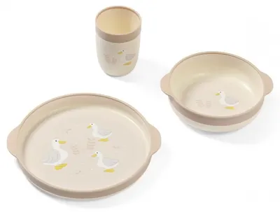 Set de hrănire BabyOno - Farmer, 3 piese