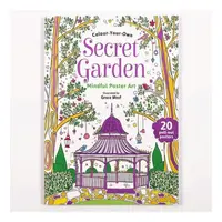 Secret Garden Wall Art Colouring Book, A4 Pull Ou(...)