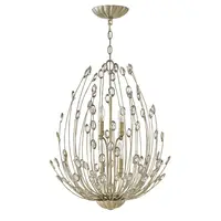 Corp de iluminat suspendat, lustra Tulah 4 Light Two Tier Chandelier