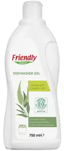 Gel pentru mașină de spălat vase Friendly Organic - Pe baza de plante, 750 ml