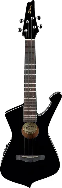 Ukulele tenor electric acustic Ibanez - UICT10, negru