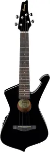 Ukulele tenor electric acustic Ibanez - UICT10, negru