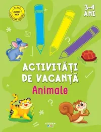 Activități de vacanță. Animale (3-4 ani) - Paperback - ***
